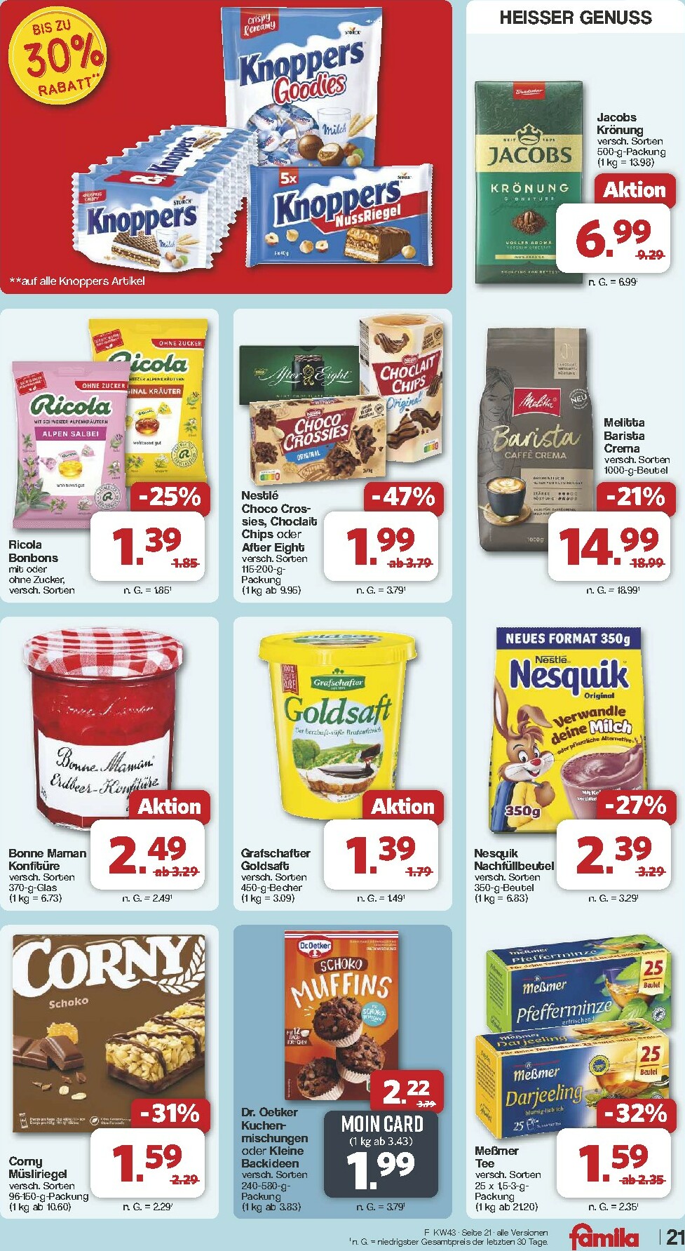 famila-nordwest - Famila Nordwest-Prospekt gültig vom 20.10. bis 25.10. - page: 24 famila-nordwest - Famila Nordwest-Prospekt gültig vom 20.10. bis 25.10. - page: 24