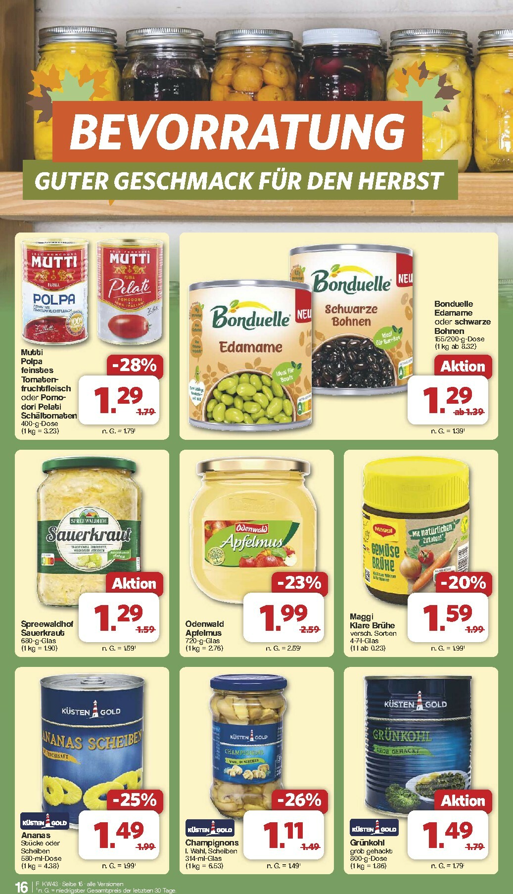 famila-nordwest - Famila Nordwest-Prospekt gültig vom 20.10. bis 25.10. - page: 18 famila-nordwest - Famila Nordwest-Prospekt gültig vom 20.10. bis 25.10. - page: 18