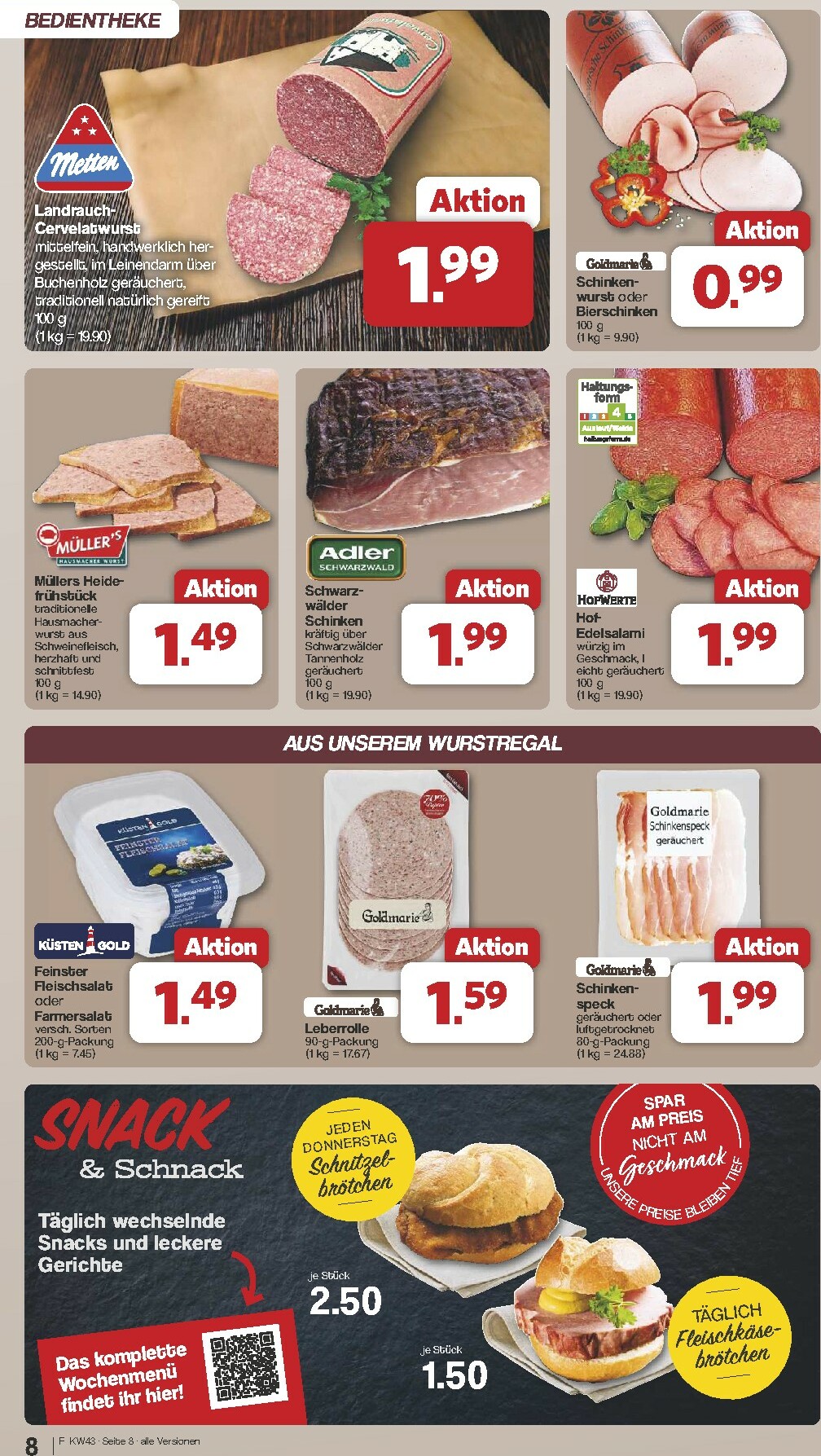 famila-nordwest - Famila Nordwest-Prospekt gültig vom 20.10. bis 25.10. - page: 8 famila-nordwest - Famila Nordwest-Prospekt gültig vom 20.10. bis 25.10. - page: 8