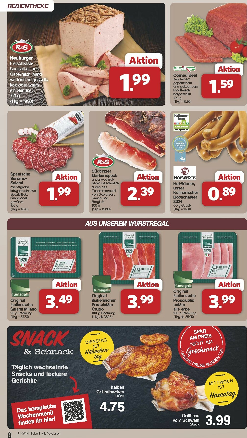 famila-nordwest - Famila Nordwest-Prospekt gültig vom 27.10. bis 01.11. - page: 8 famila-nordwest - Famila Nordwest-Prospekt gültig vom 27.10. bis 01.11. - page: 8