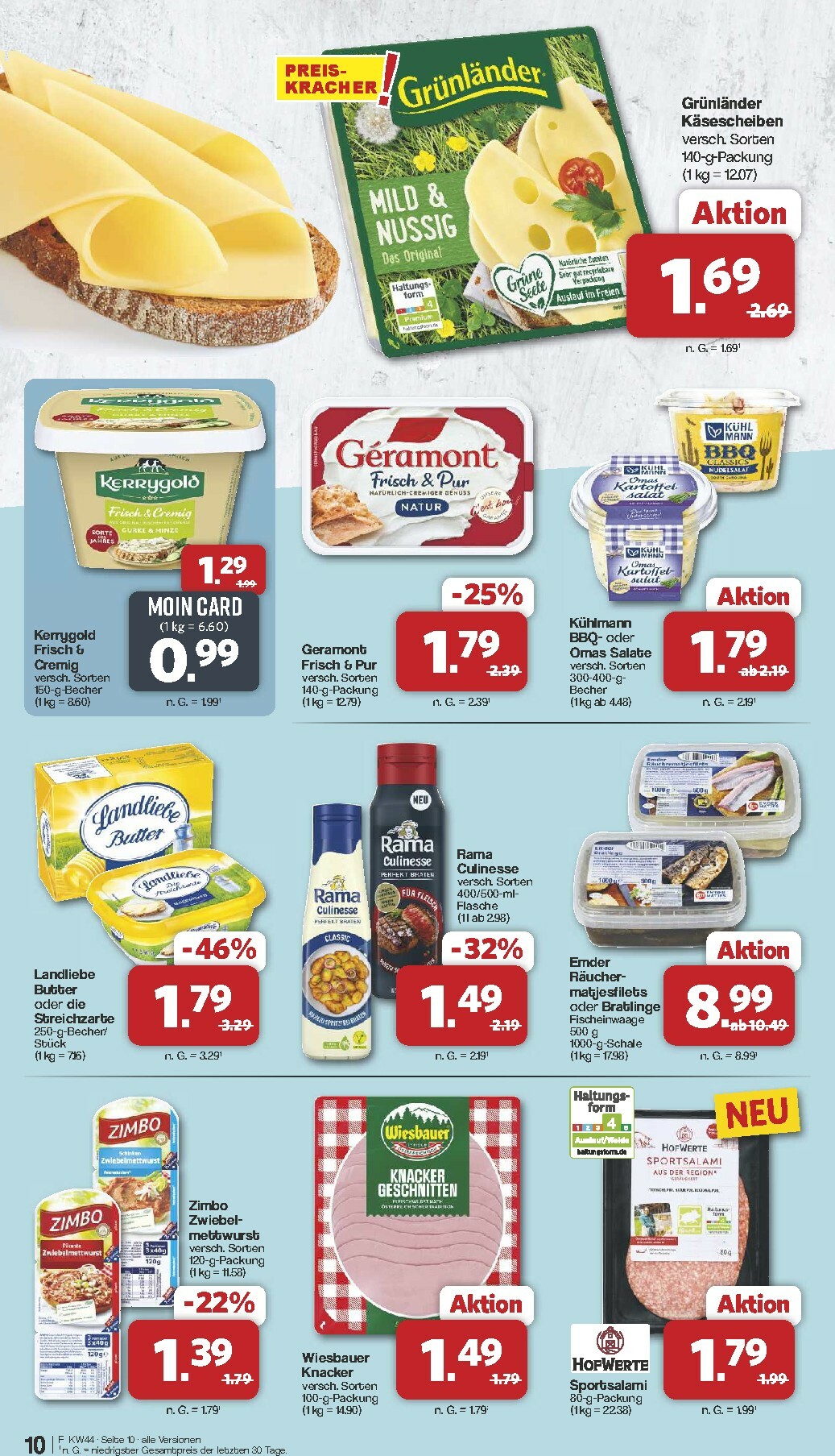 famila-nordwest - Famila Nordwest-Prospekt gültig vom 27.10. bis 01.11. - page: 10 famila-nordwest - Famila Nordwest-Prospekt gültig vom 27.10. bis 01.11. - page: 10