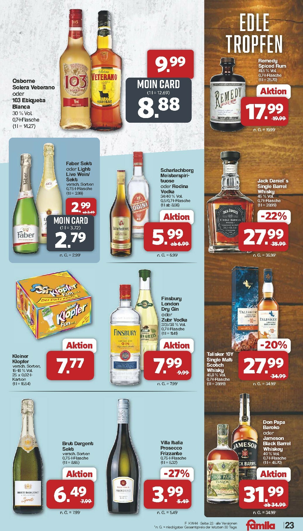 famila-nordwest - Famila Nordwest-Prospekt gültig vom 27.10. bis 01.11. - page: 25 famila-nordwest - Famila Nordwest-Prospekt gültig vom 27.10. bis 01.11. - page: 25