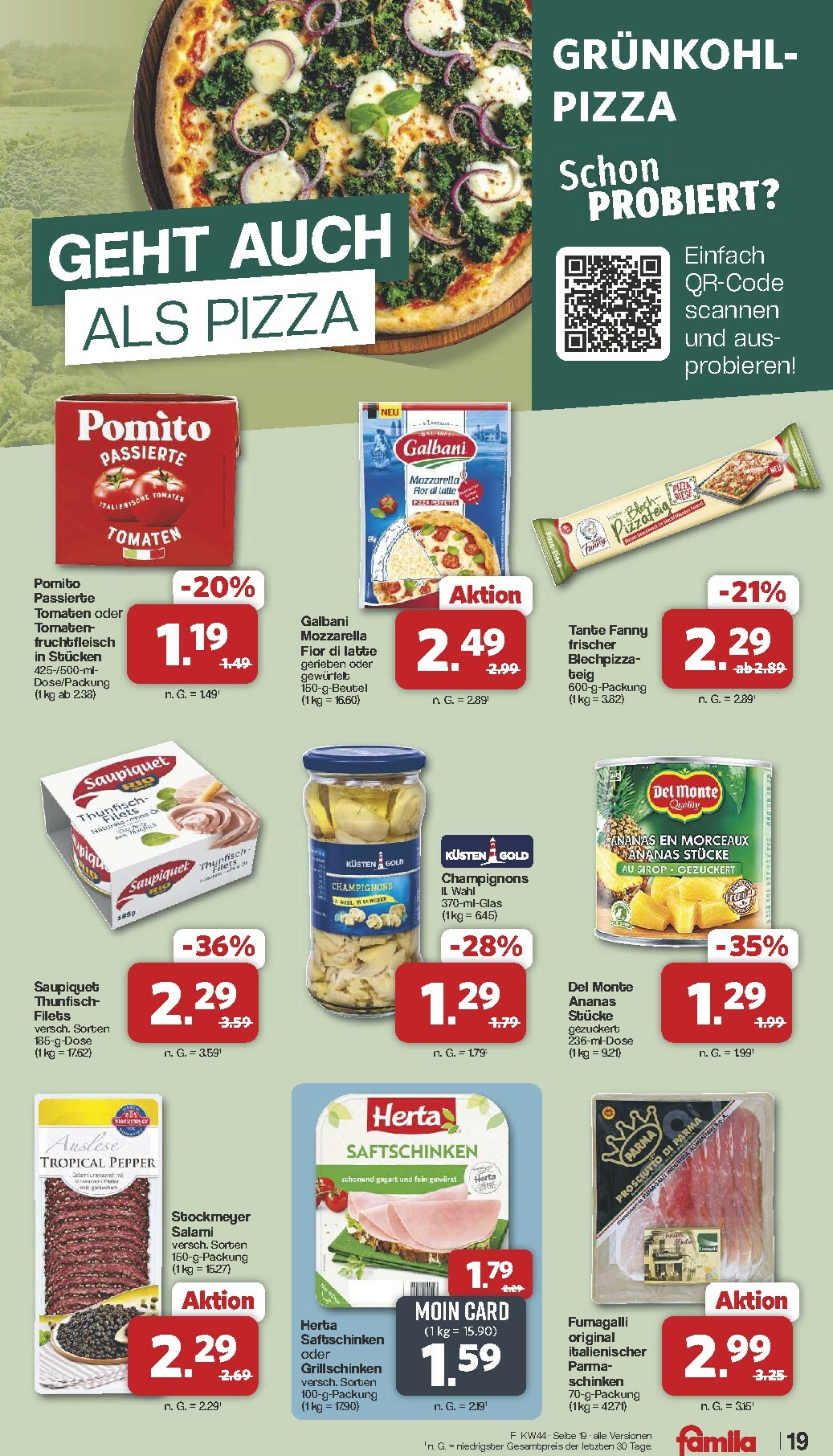 famila-nordwest - Famila Nordwest-Prospekt gültig vom 27.10. bis 01.11. - page: 20 famila-nordwest - Famila Nordwest-Prospekt gültig vom 27.10. bis 01.11. - page: 20