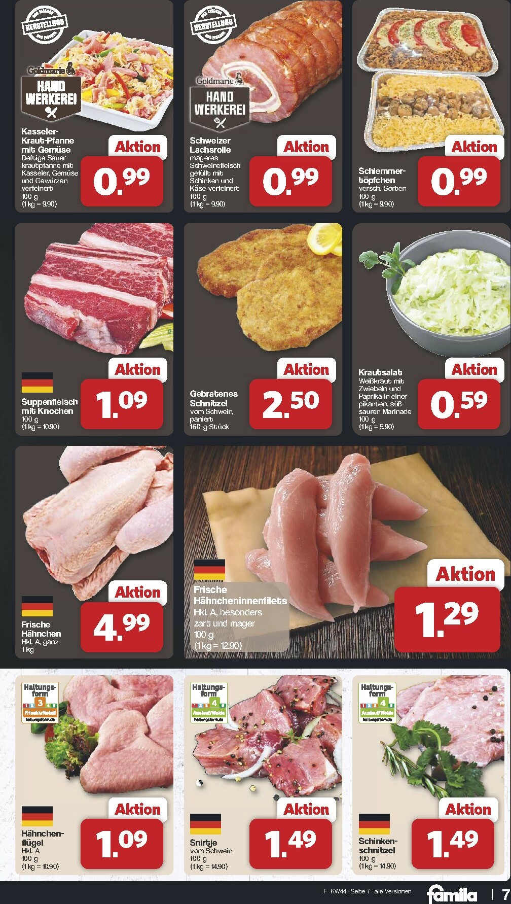 famila-nordwest - Famila Nordwest-Prospekt gültig vom 27.10. bis 01.11. - page: 7 famila-nordwest - Famila Nordwest-Prospekt gültig vom 27.10. bis 01.11. - page: 7