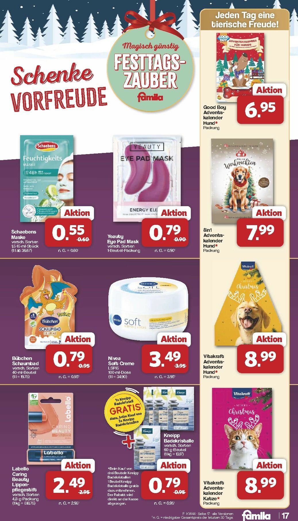 famila-nordwest - Famila Nordwest-Prospekt gültig vom 27.10. bis 01.11. - page: 18 famila-nordwest - Famila Nordwest-Prospekt gültig vom 27.10. bis 01.11. - page: 18