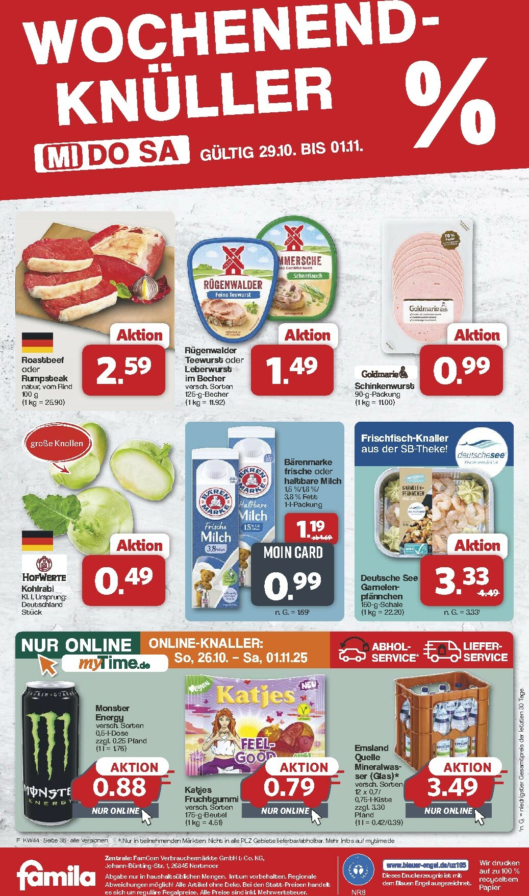 famila-nordwest - Famila Nordwest-Prospekt gültig vom 27.10. bis 01.11. - page: 39 famila-nordwest - Famila Nordwest-Prospekt gültig vom 27.10. bis 01.11. - page: 39