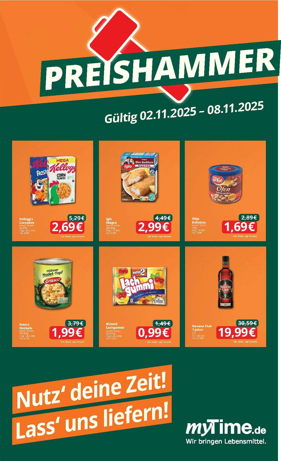 famila-nordwest - Famila Nordwest - Preishammer-Prospekt gültig vom 02.11. bis 08.11.