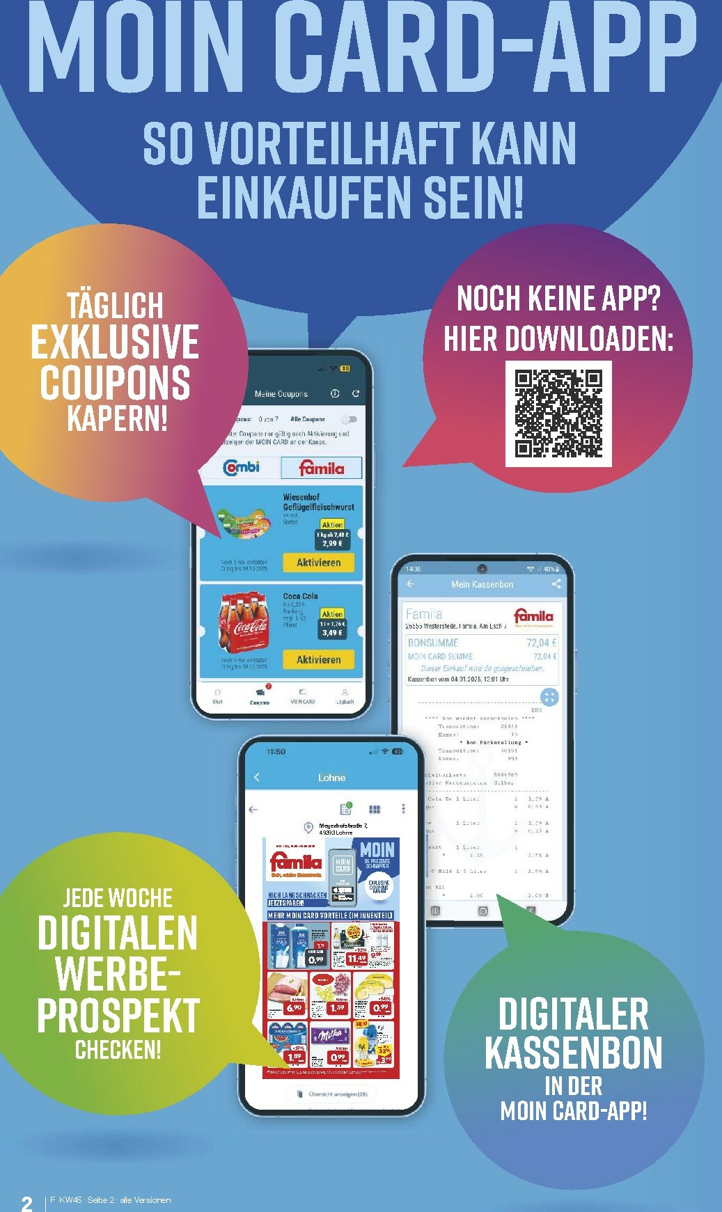 famila-nordwest - Famila Nordwest - Moin Card-Prospekt gültig vom 03.11. bis 08.11. - page: 2