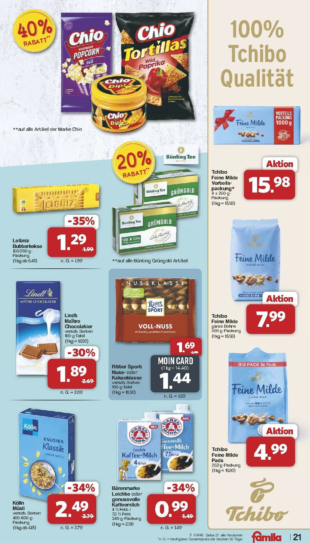 famila-nordwest - Famila Nordwest-Prospekt gültig vom 03.11. bis 08.11. - page: 22