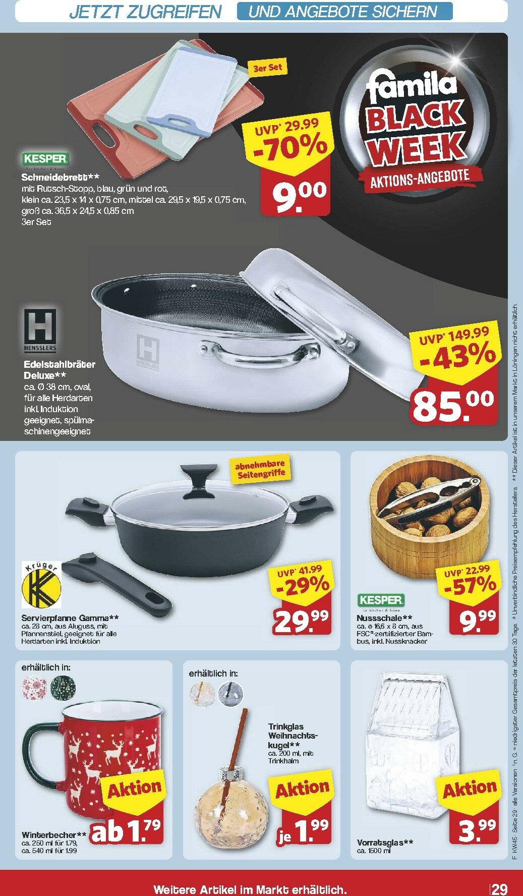 famila-nordwest - Famila Nordwest-Prospekt gültig vom 03.11. bis 08.11. - page: 31