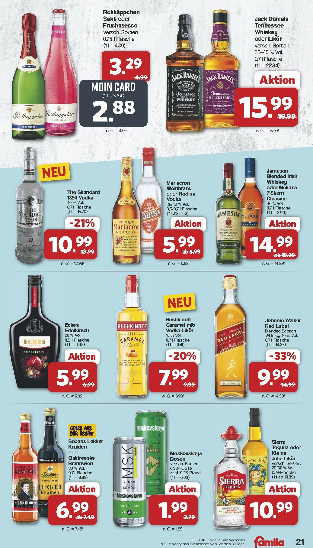 famila-nordwest - Famila Nordwest-Prospekt gültig vom 10.11. bis 15.11. - page: 22