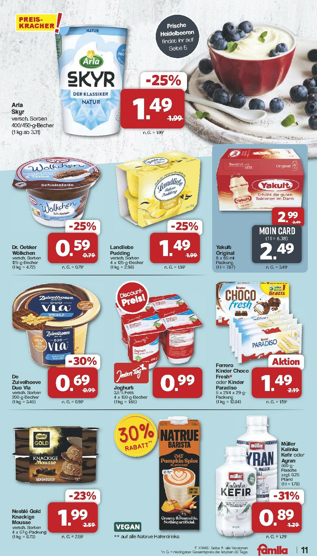 famila-nordwest - Famila Nordwest-Prospekt gültig vom 10.11. bis 15.11. - page: 11