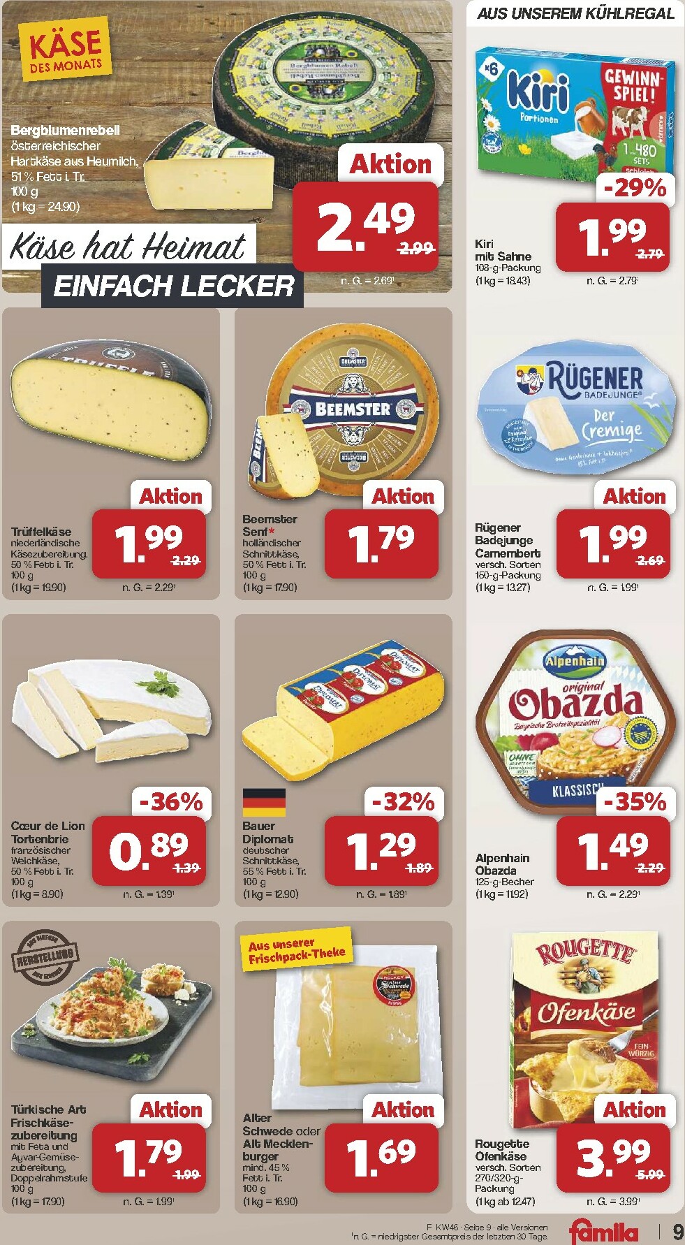 famila-nordwest - Famila Nordwest-Prospekt gültig vom 10.11. bis 15.11. - page: 9