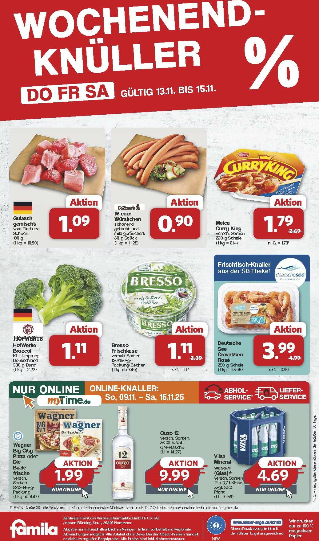 famila-nordwest - Famila Nordwest-Prospekt gültig vom 10.11. bis 15.11. - page: 38