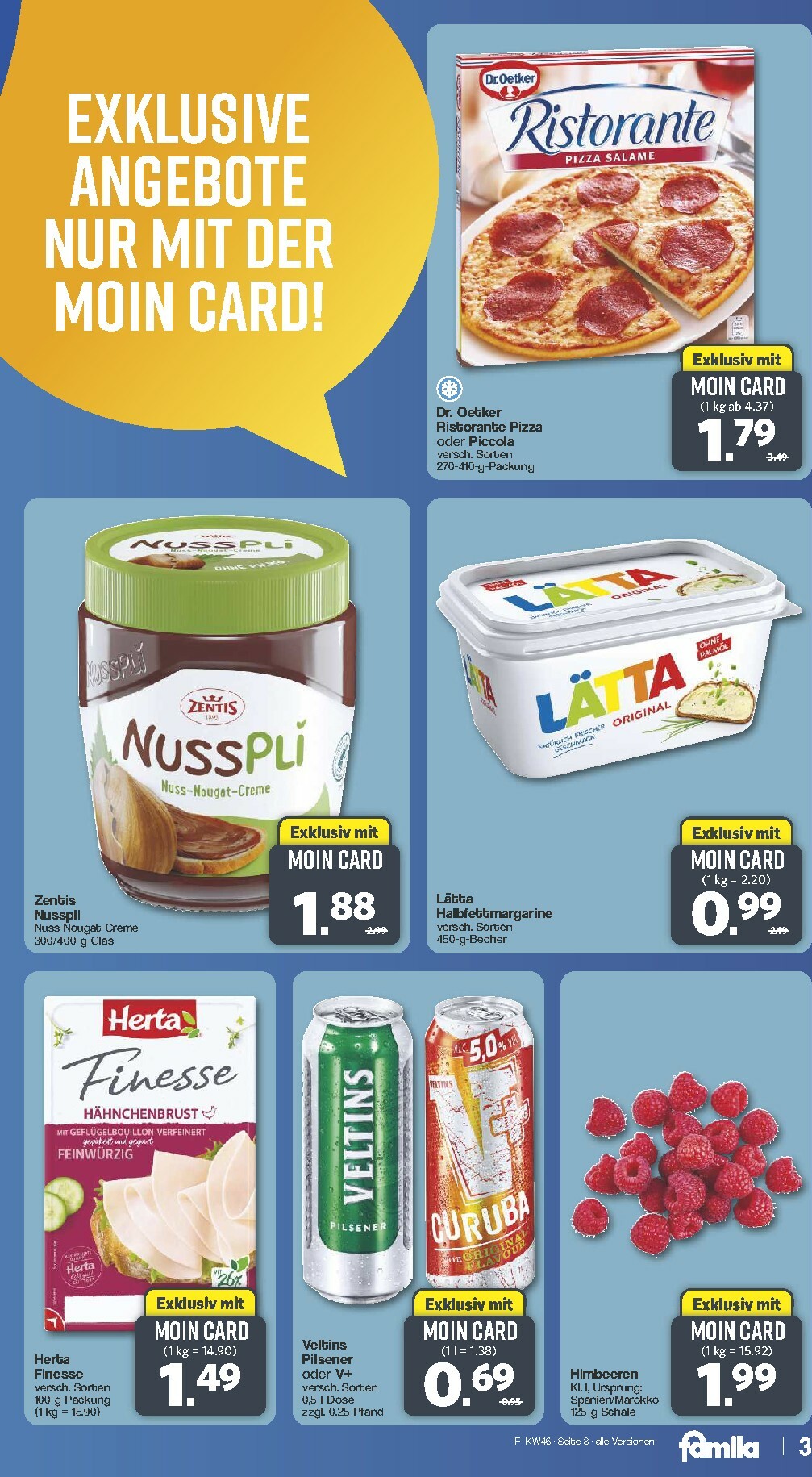 famila-nordwest - Famila Nordwest - Moin Card-Prospekt gültig vom 10.11. bis 15.11. - page: 3