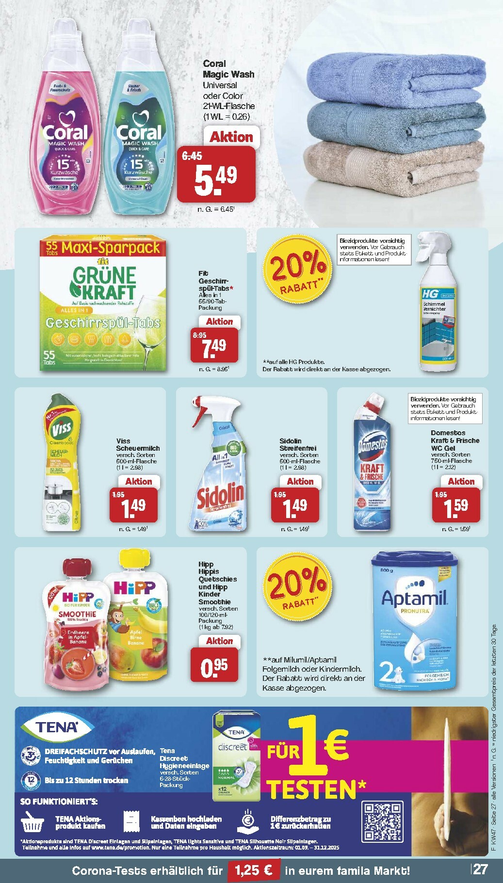 famila-nordwest - Famila Nordwest-Prospekt gültig vom 17.11. bis 22.11. - page: 26