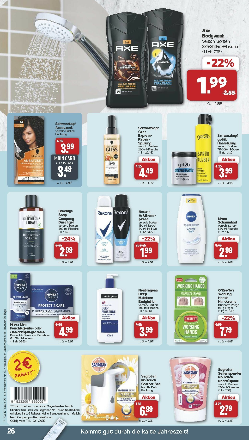 famila-nordwest - Famila Nordwest-Prospekt gültig vom 17.11. bis 22.11. - page: 25