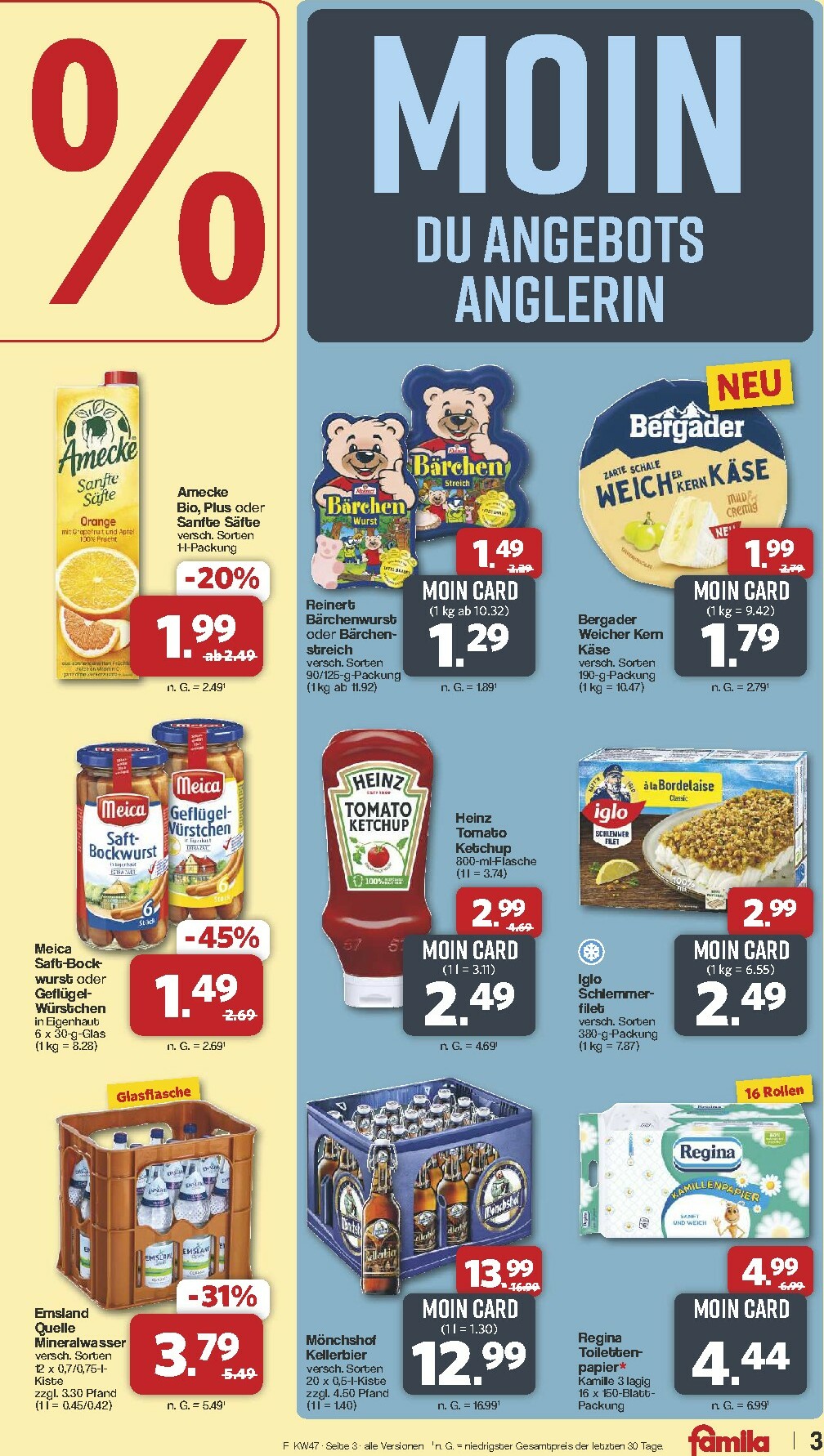 famila-nordwest - Famila Nordwest-Prospekt gültig vom 17.11. bis 22.11. - page: 3