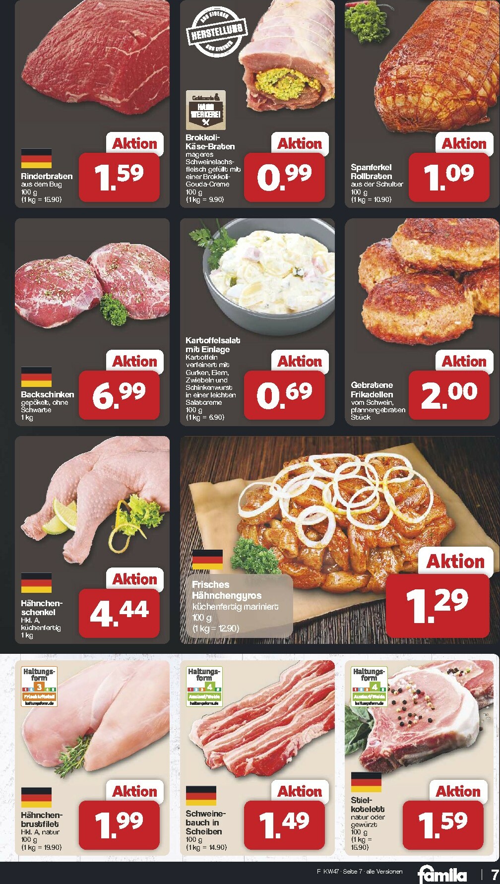 famila-nordwest - Famila Nordwest-Prospekt gültig vom 17.11. bis 22.11. - page: 7