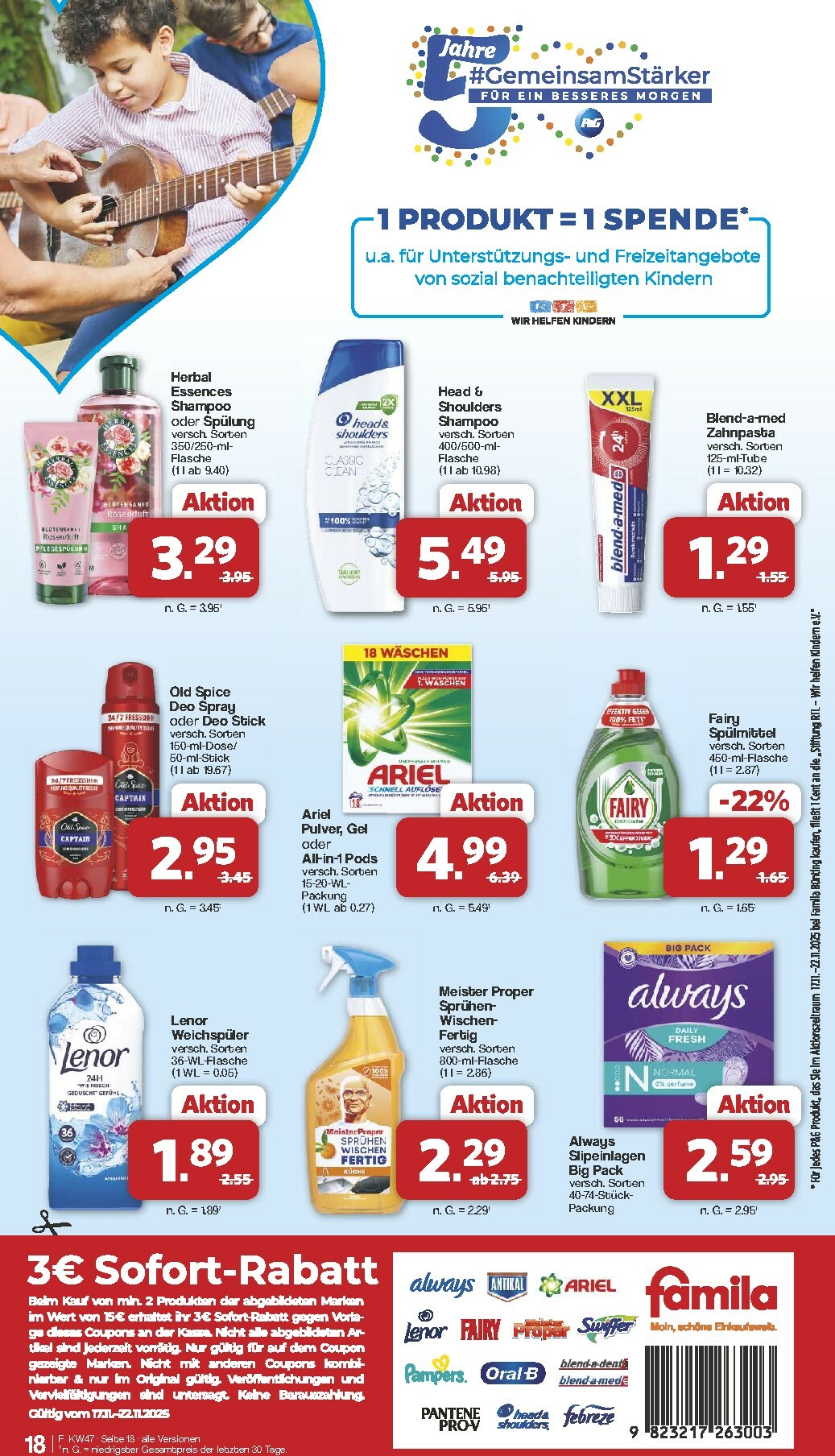famila-nordwest - Famila Nordwest-Prospekt gültig vom 17.11. bis 22.11. - page: 17