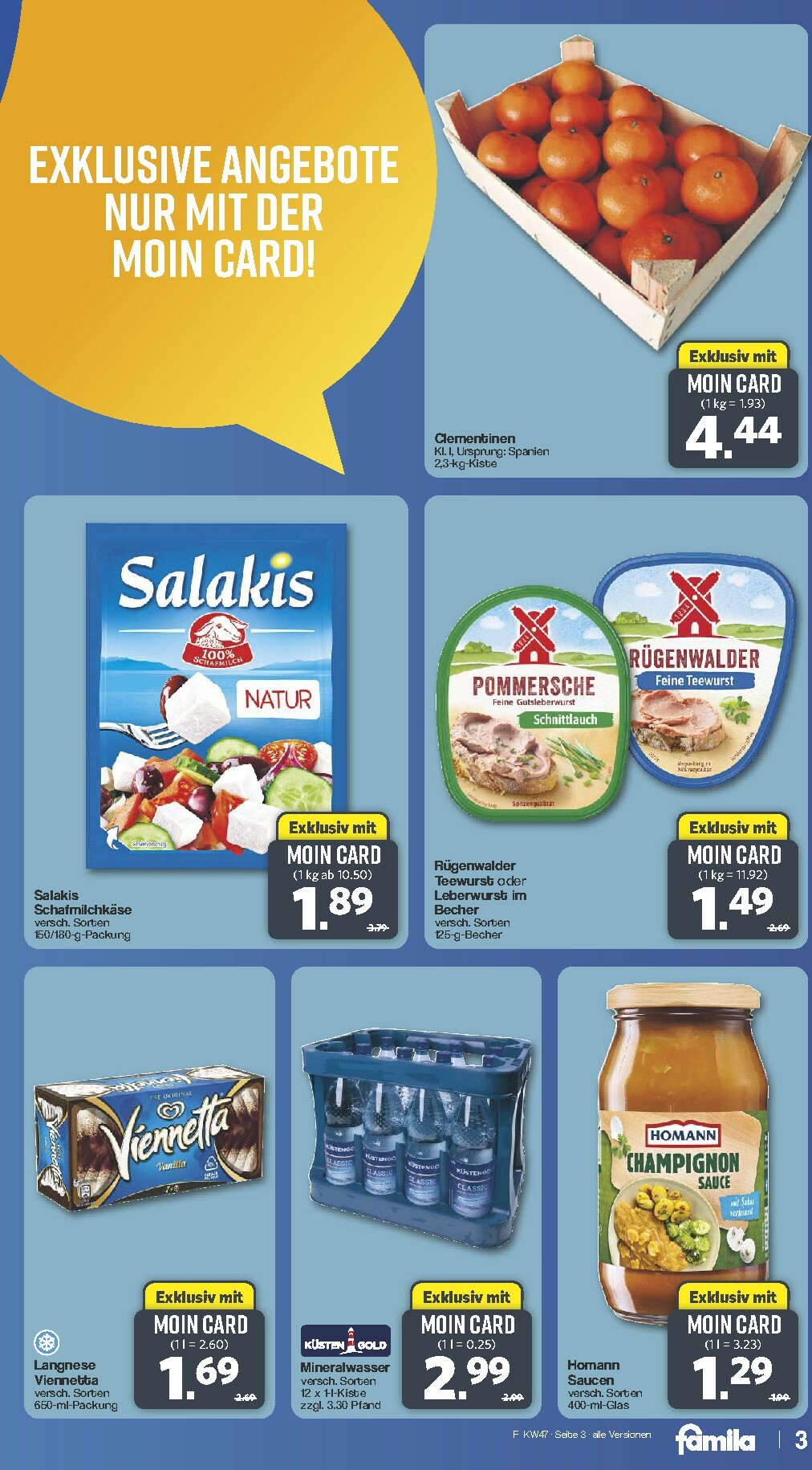 famila-nordwest - Famila Nordwest - Moin Card-Prospekt gültig vom 17.11. bis 22.11. - page: 3