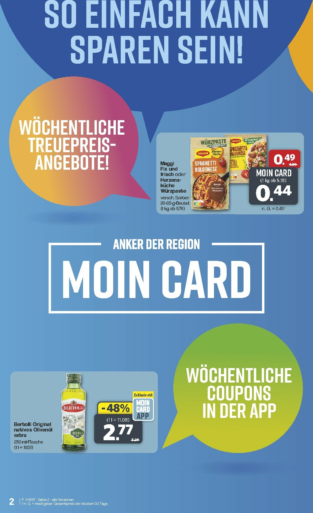 famila-nordwest - Famila Nordwest - Moin Card-Prospekt gültig vom 17.11. bis 22.11. - page: 2