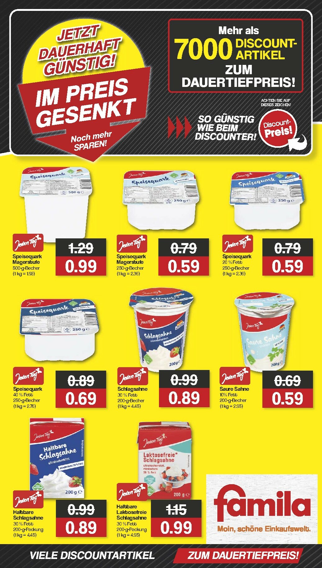 famila-nordwest - Famila Nordwest - Im Preis Gesenkt-Prospekt gültig vom 15.11. bis 30.11.