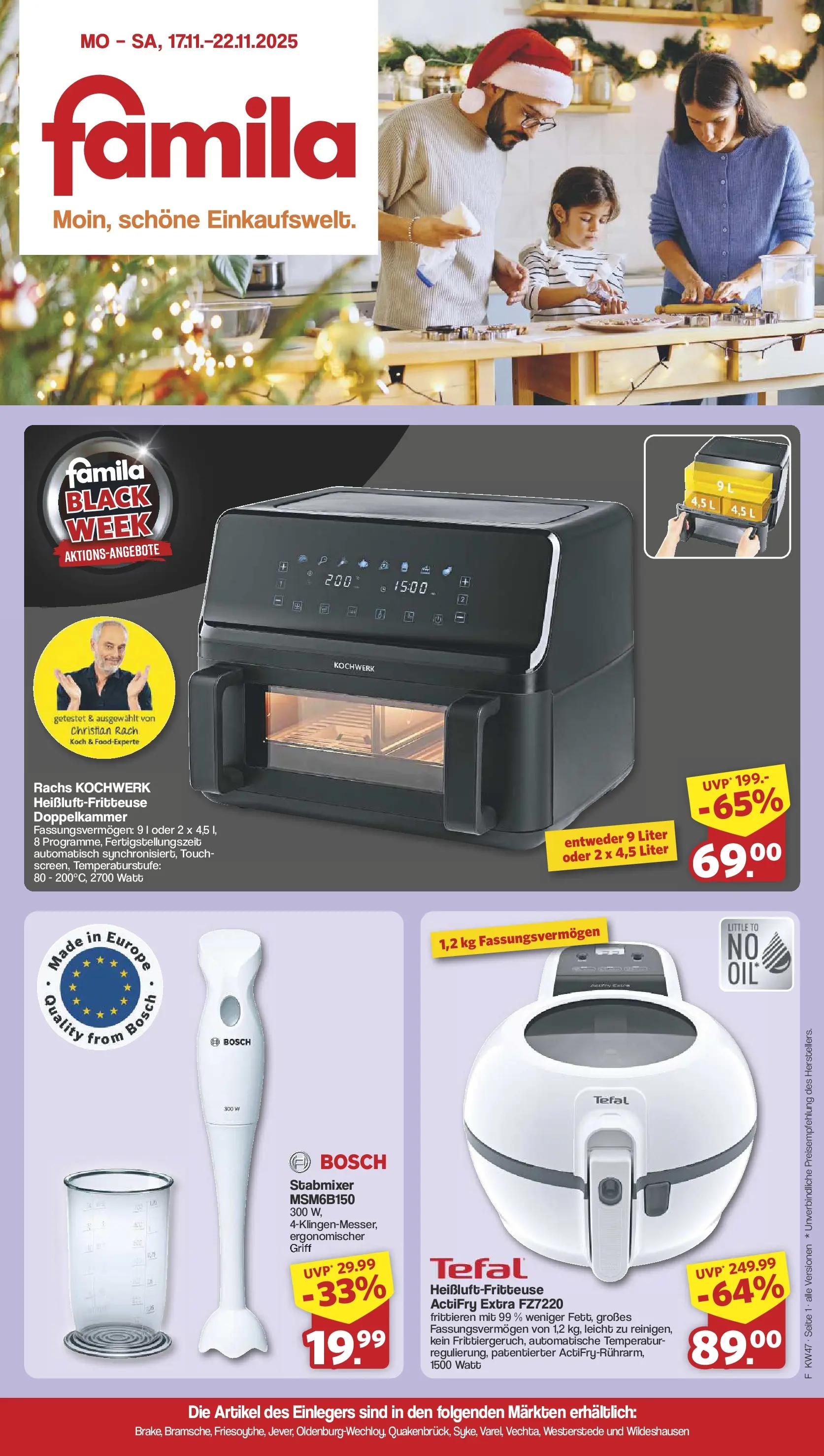 famila-nordwest - Famila Nordwest - Einleger-Prospekt gültig vom 17.11. bis 22.11.