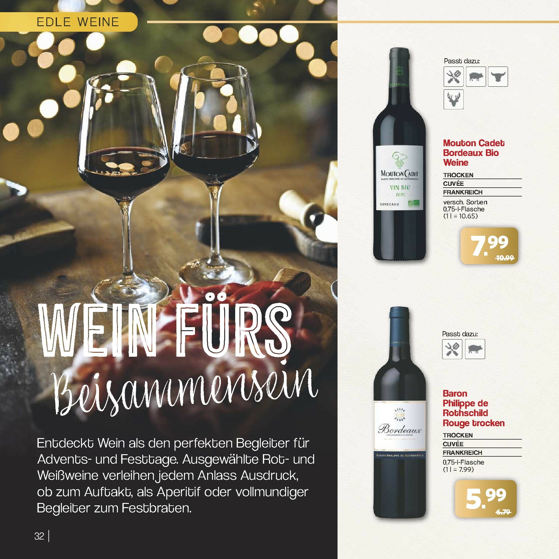 famila-nordwest - Famila Nordwest - Festliche Momente-Prospekt gültig vom 24.11. bis 31.12. - page: 32