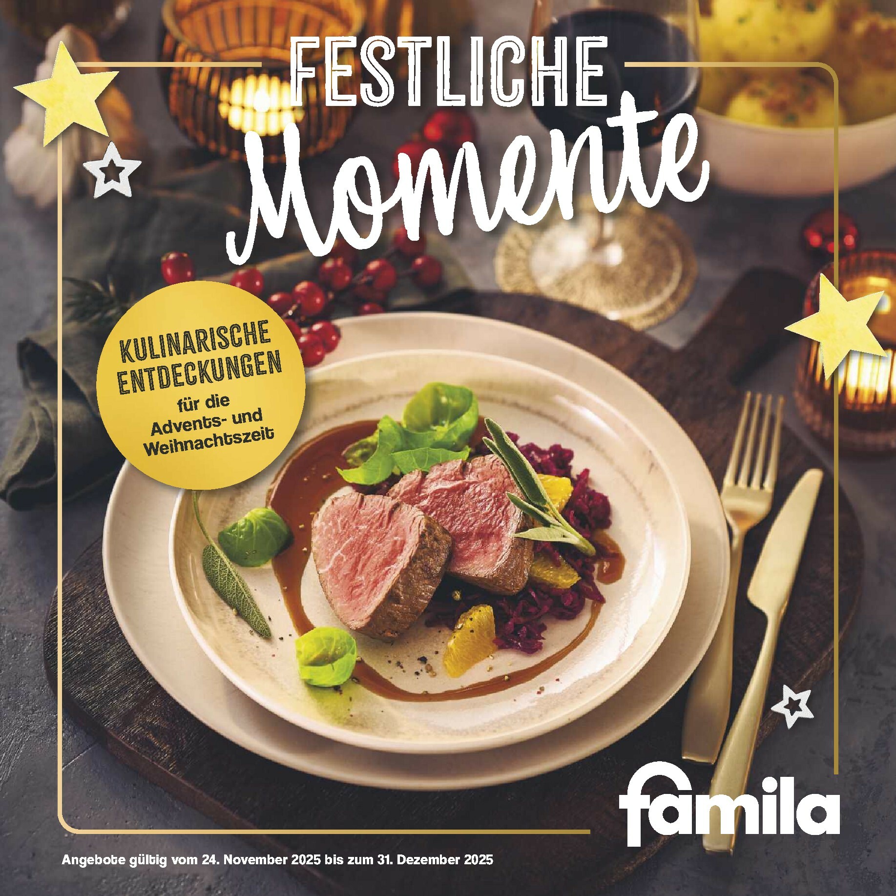 famila-nordwest - Famila Nordwest - Festliche Momente-Prospekt gültig vom 24.11. bis 31.12.