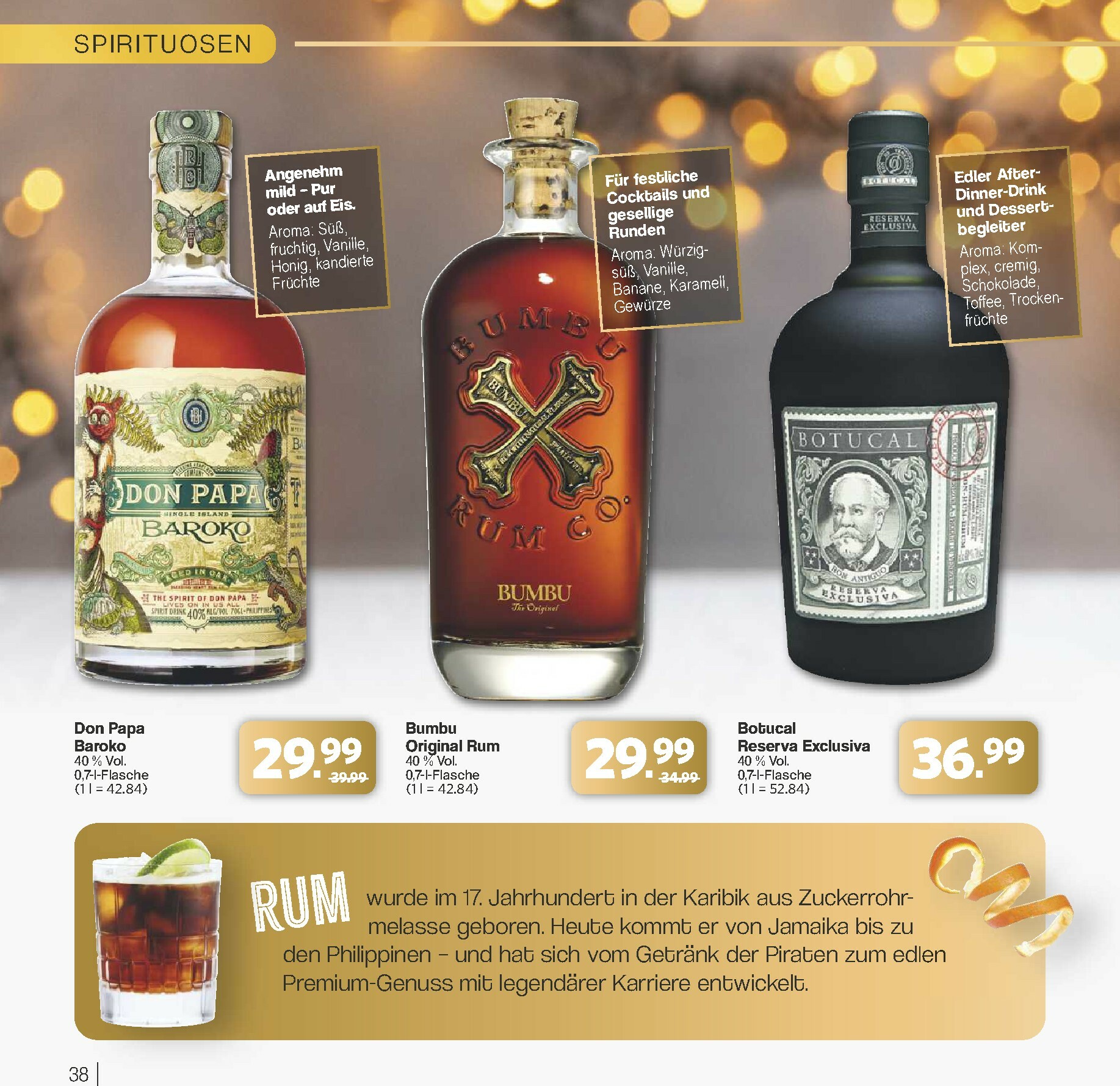 famila-nordwest - Famila Nordwest - Festliche Momente-Prospekt gültig vom 24.11. bis 31.12. - page: 38