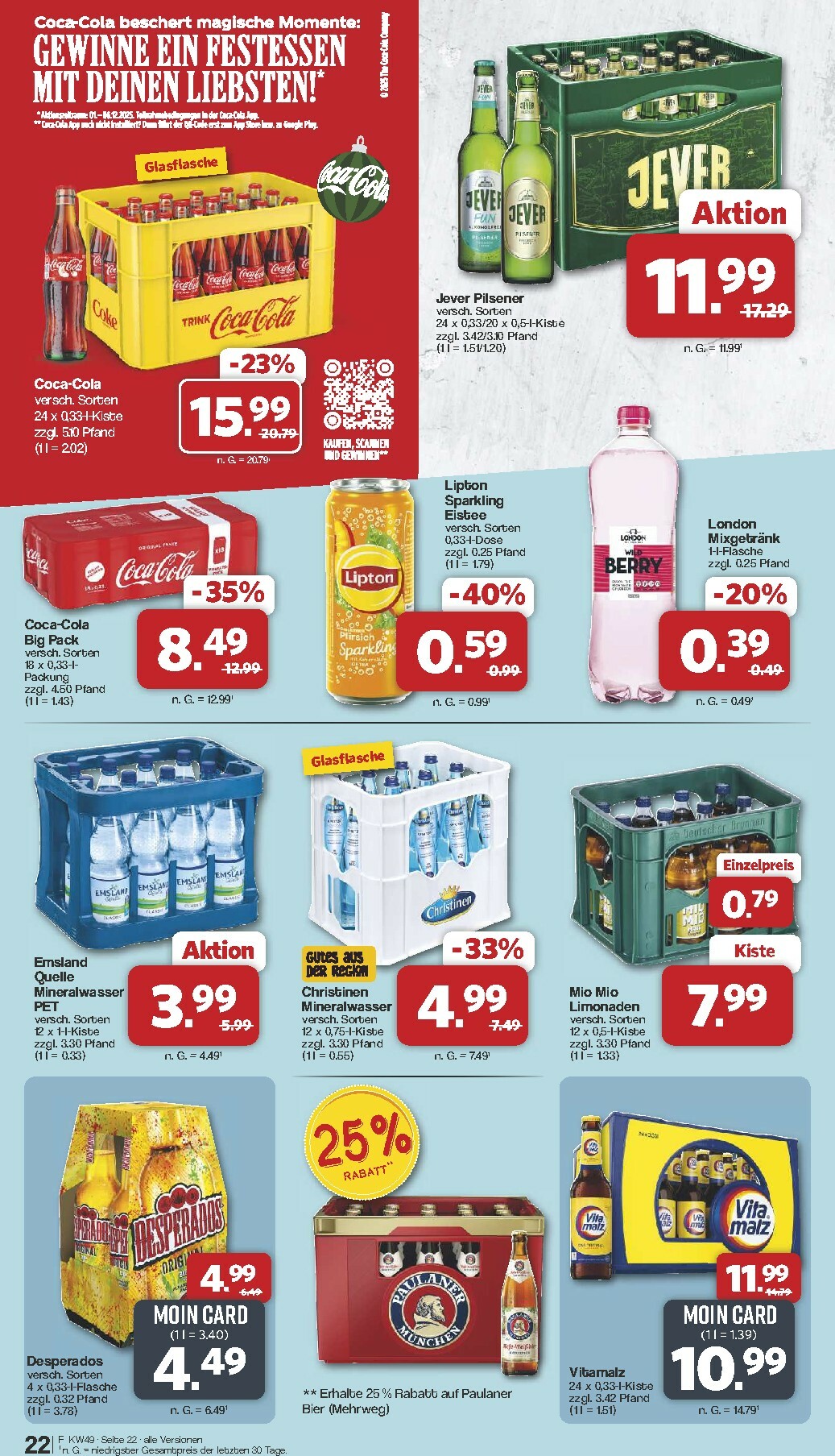 famila-nordwest - Famila Nordwest-Prospekt gültig vom 01.12. bis 06.12. - page: 22