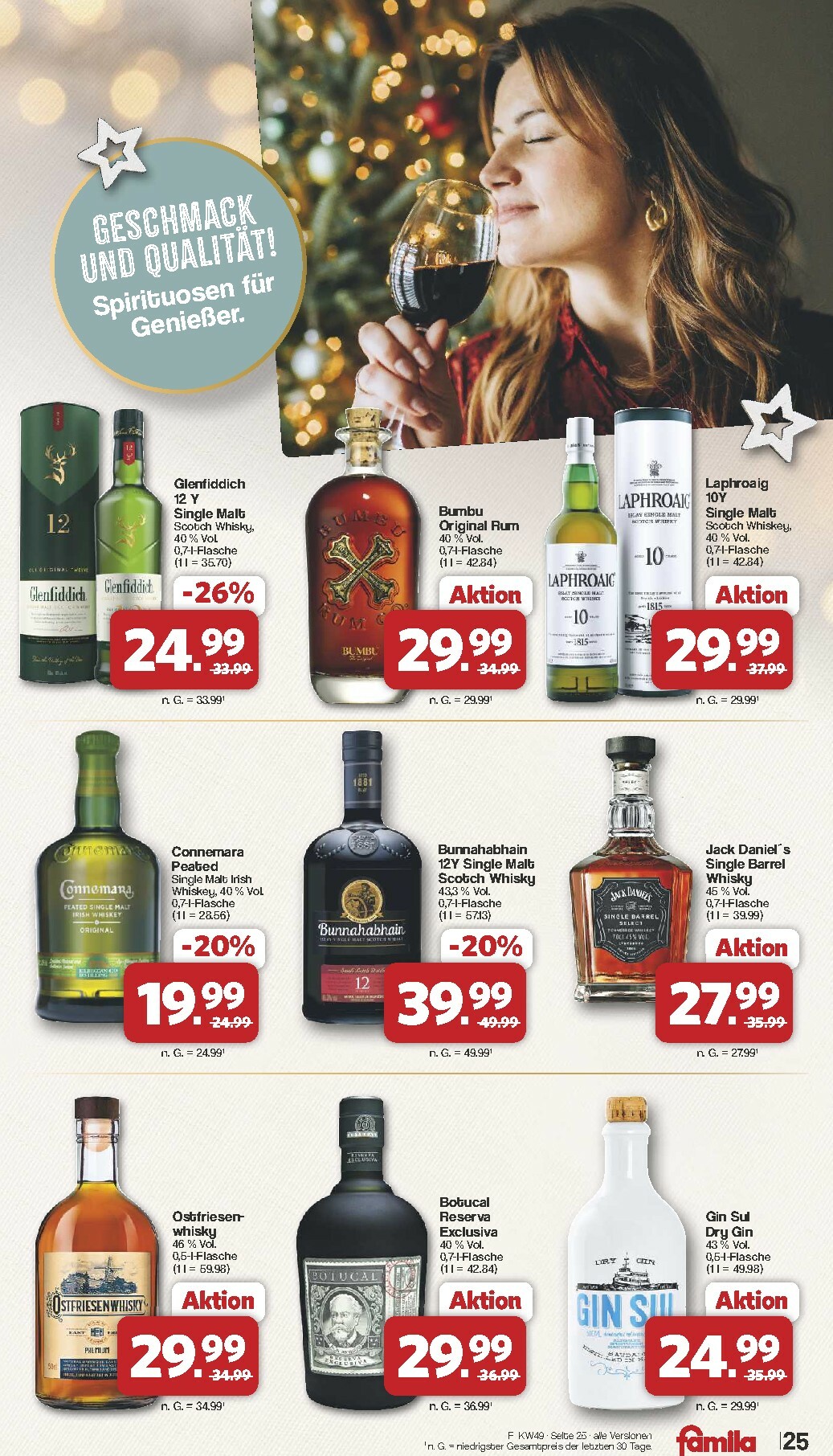 famila-nordwest - Famila Nordwest-Prospekt gültig vom 01.12. bis 06.12. - page: 25