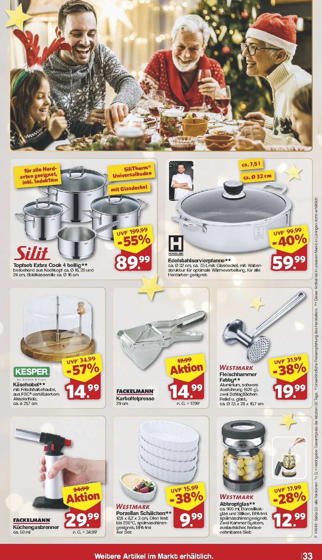 famila-nordwest - Famila Nordwest-Prospekt gültig vom 01.12. bis 06.12. - page: 34