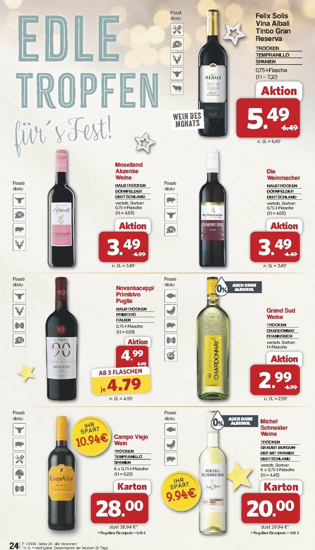 famila-nordwest - Famila Nordwest-Prospekt gültig vom 01.12. bis 06.12. - page: 24