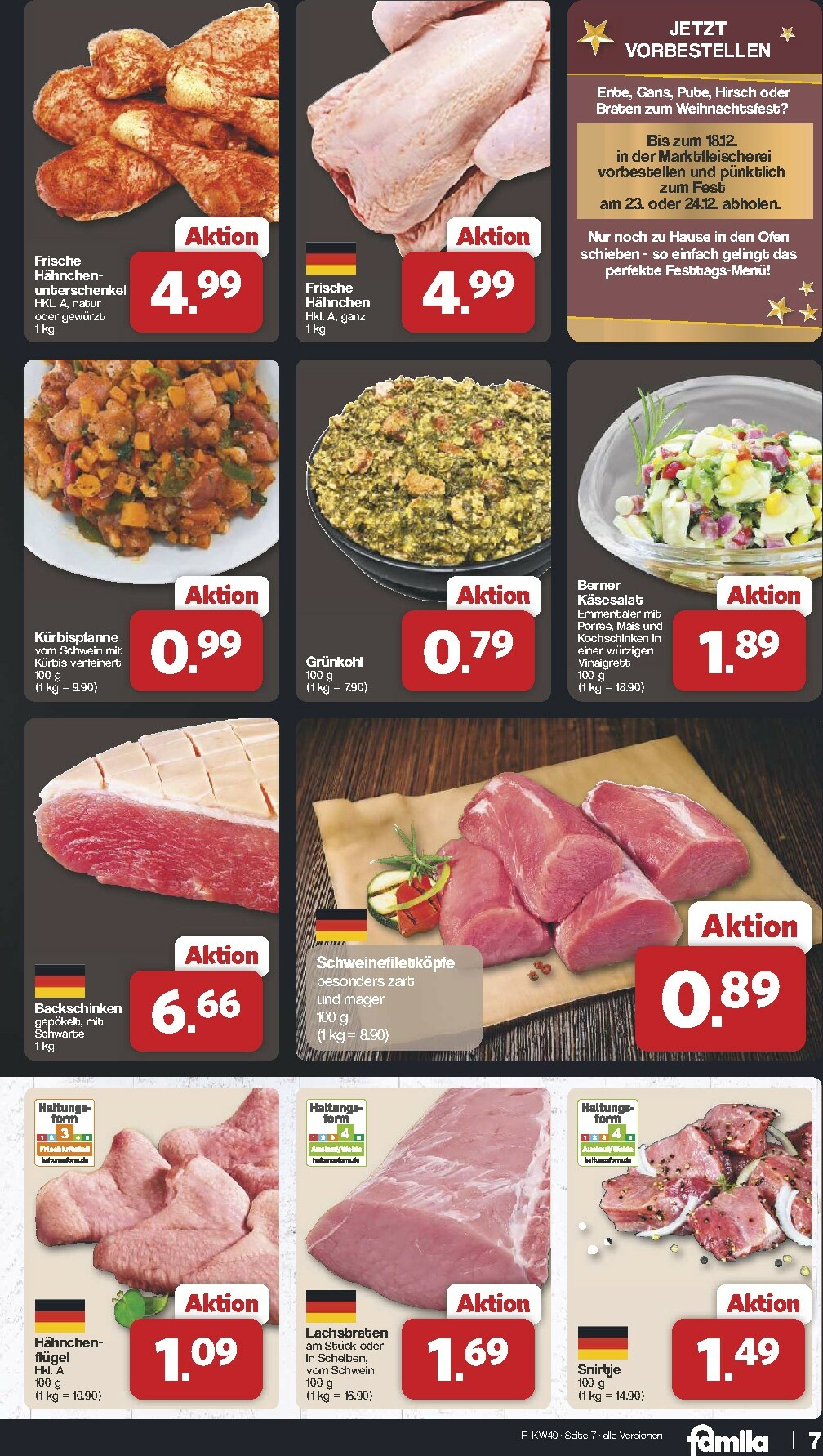 famila-nordwest - Famila Nordwest-Prospekt gültig vom 01.12. bis 06.12. - page: 7