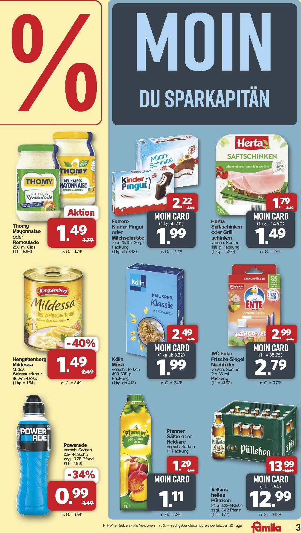 famila-nordwest - Famila Nordwest-Prospekt gültig vom 01.12. bis 06.12. - page: 3