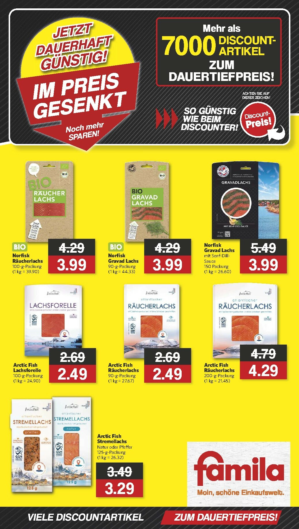 famila-nordwest - Famila Nordwest - Im Preis Gesenkt-Prospekt gültig vom 01.12. bis 06.12.