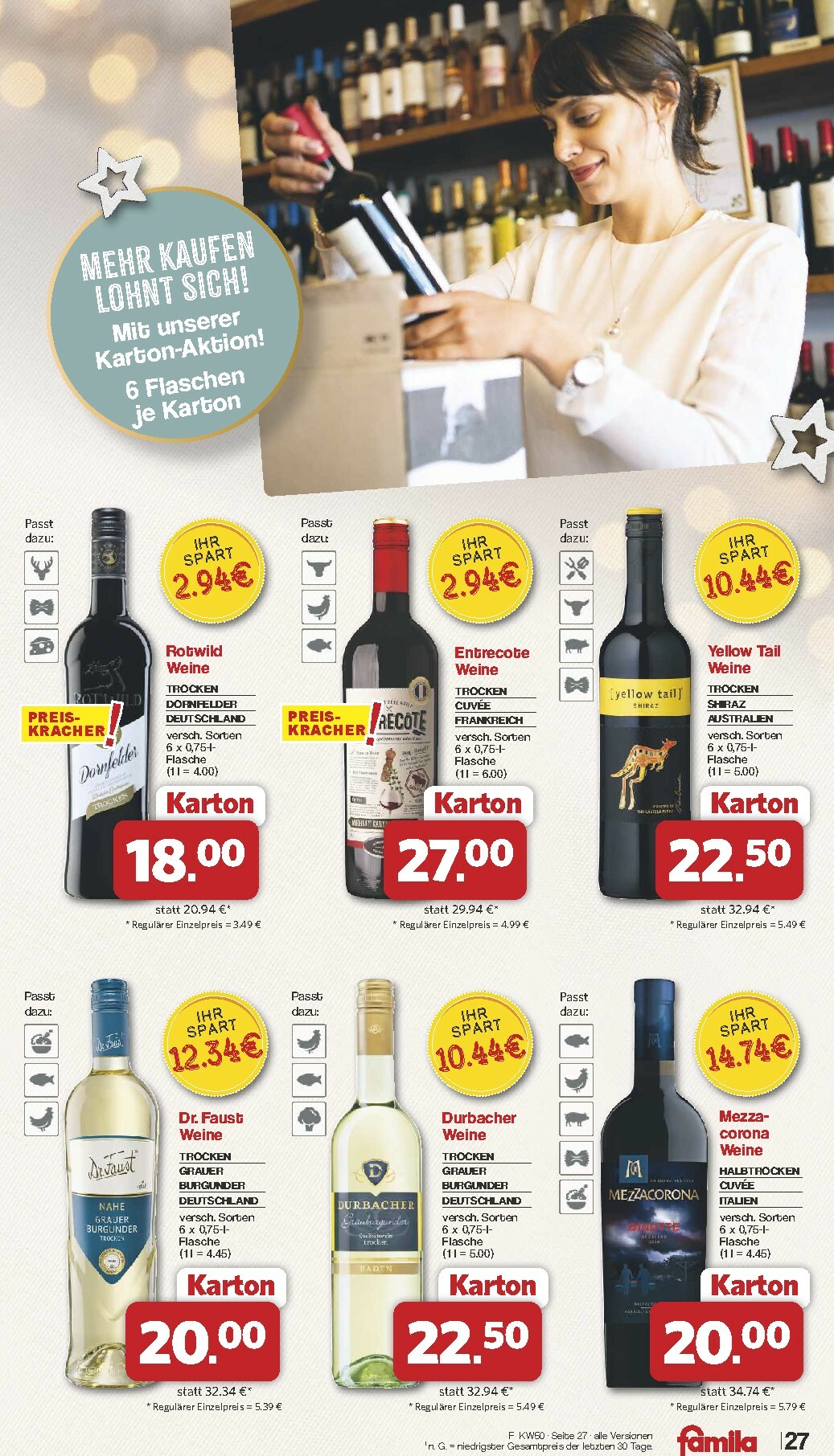 famila-nordwest - Famila Nordwest-Prospekt gültig vom 08.12. bis 13.12. - page: 29