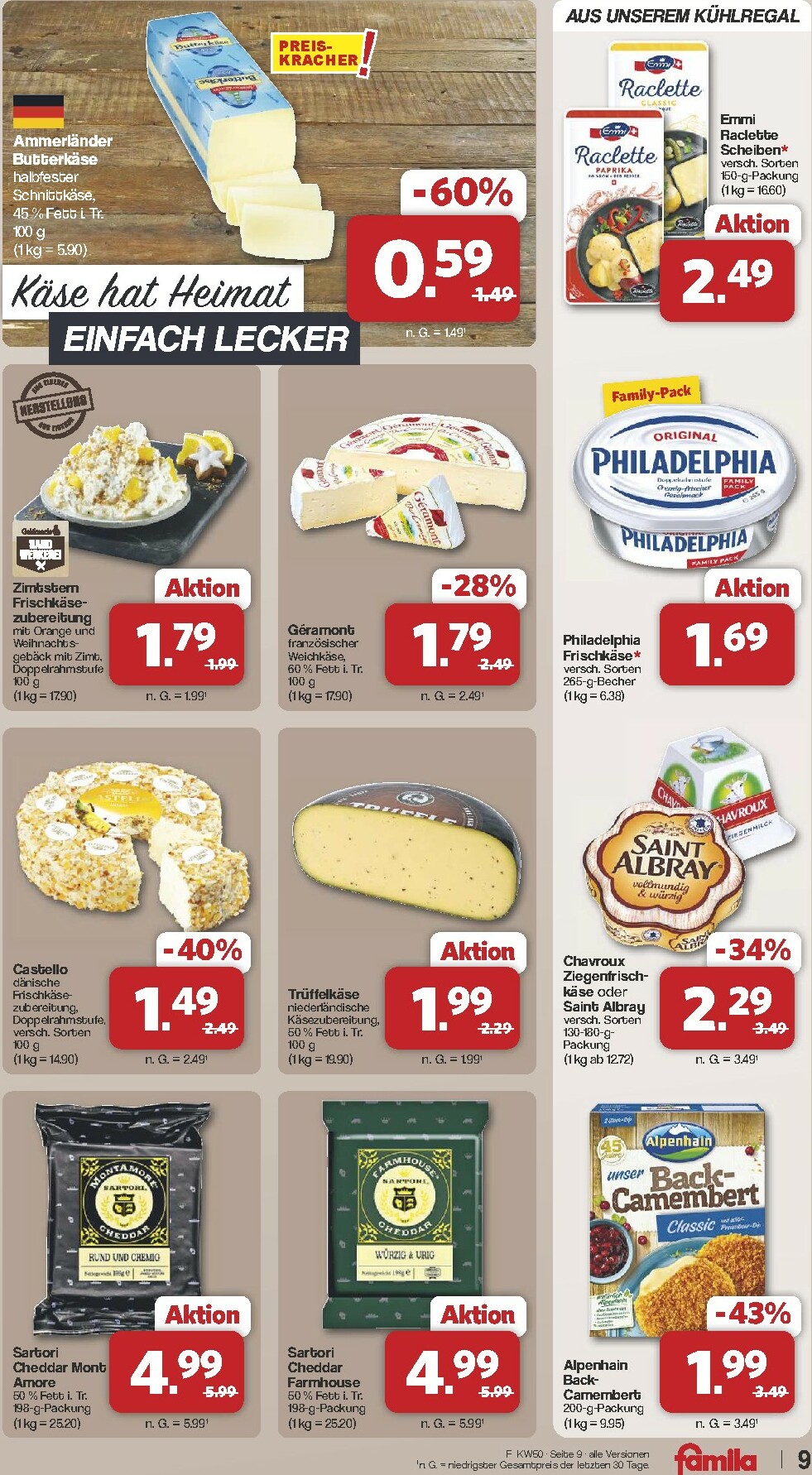 famila-nordwest - Famila Nordwest-Prospekt gültig vom 08.12. bis 13.12. - page: 9