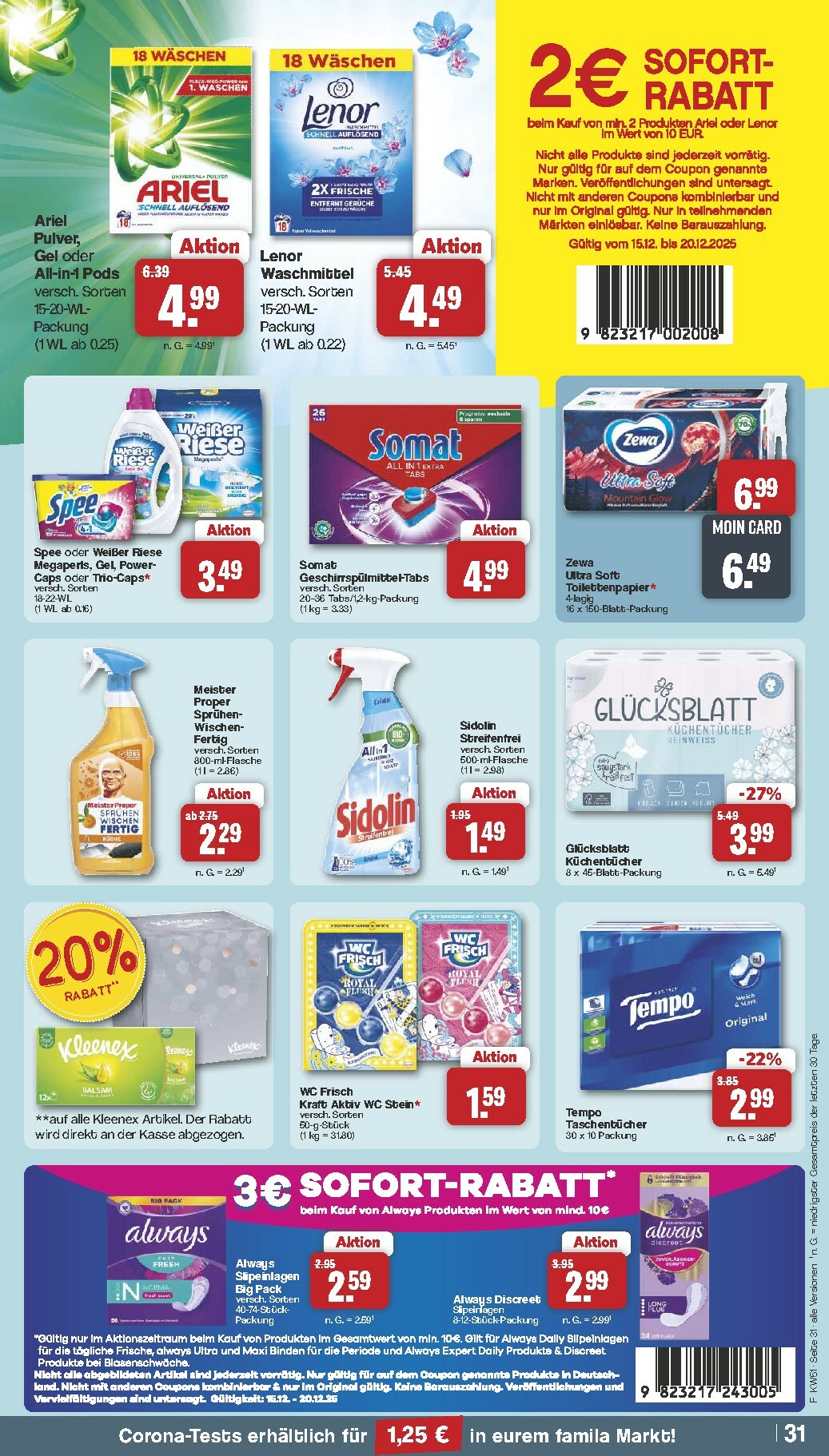 famila-nordwest - Famila Nordwest-Prospekt gültig vom 15.12. bis 20.12. - page: 33