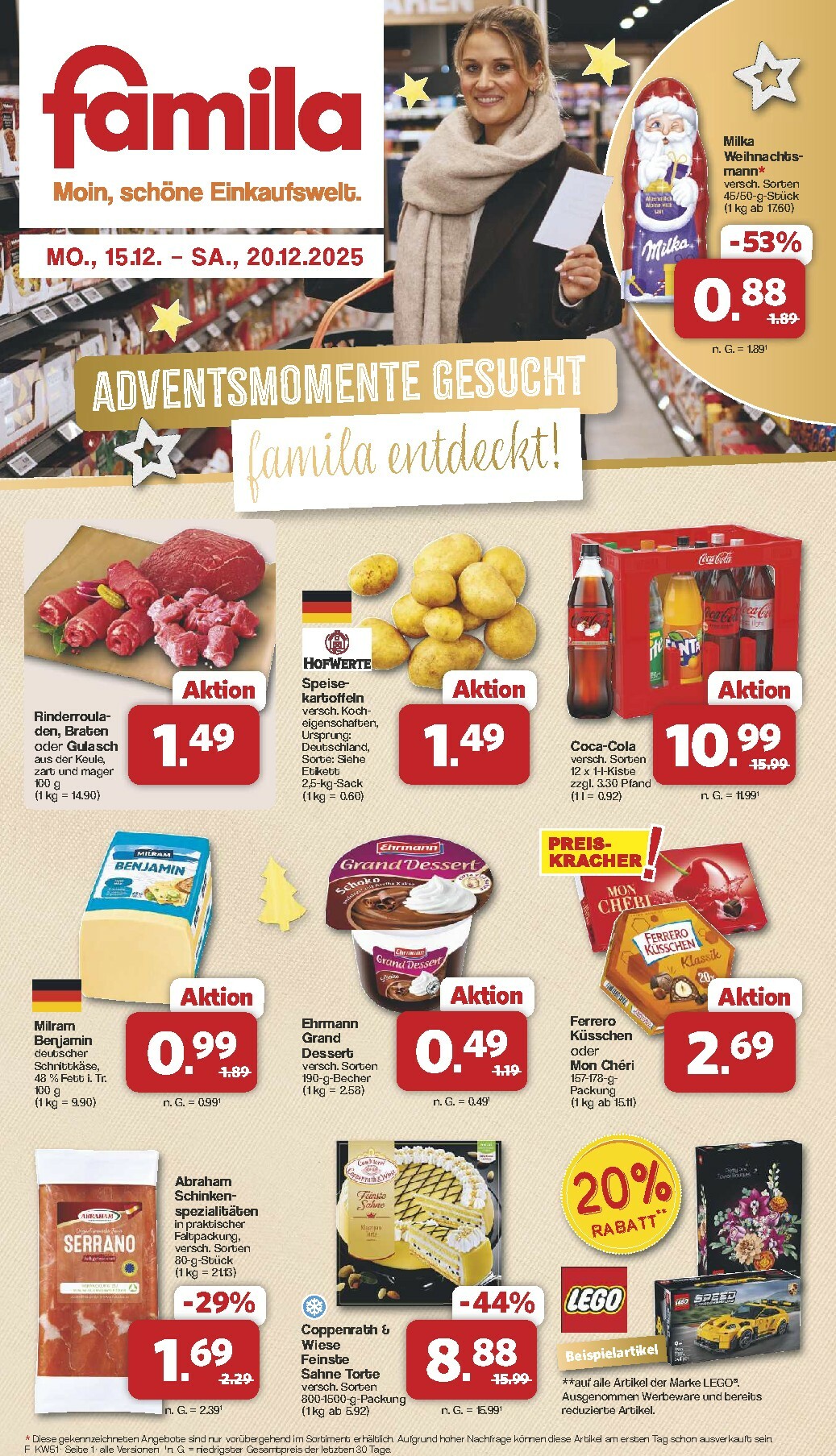 famila-nordwest - Famila Nordwest-Prospekt gültig vom 15.12. bis 20.12.