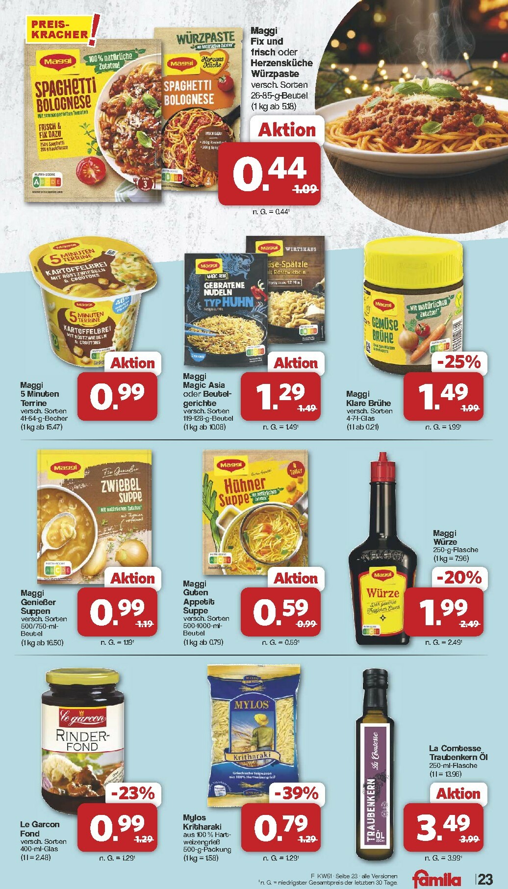 famila-nordwest - Famila Nordwest-Prospekt gültig vom 15.12. bis 20.12. - page: 25