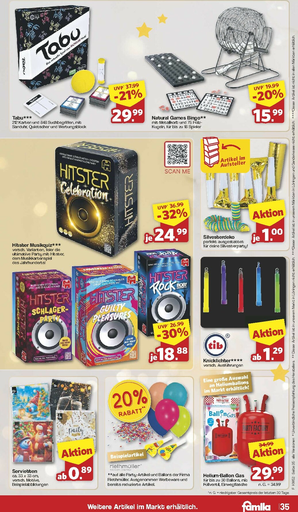 famila-nordwest - Famila Nordwest-Prospekt gültig vom 22.12. bis 27.12. - page: 35