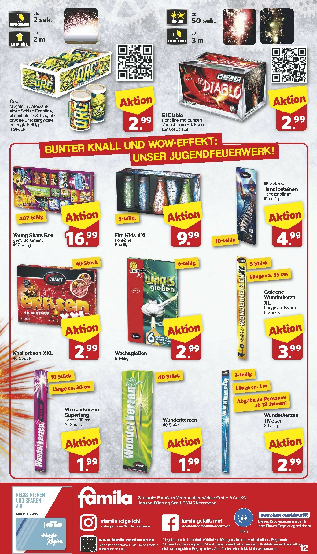 famila-nordwest - Famila Nordwest-Prospekt gültig vom 29.12. bis 31.12. - page: 12
