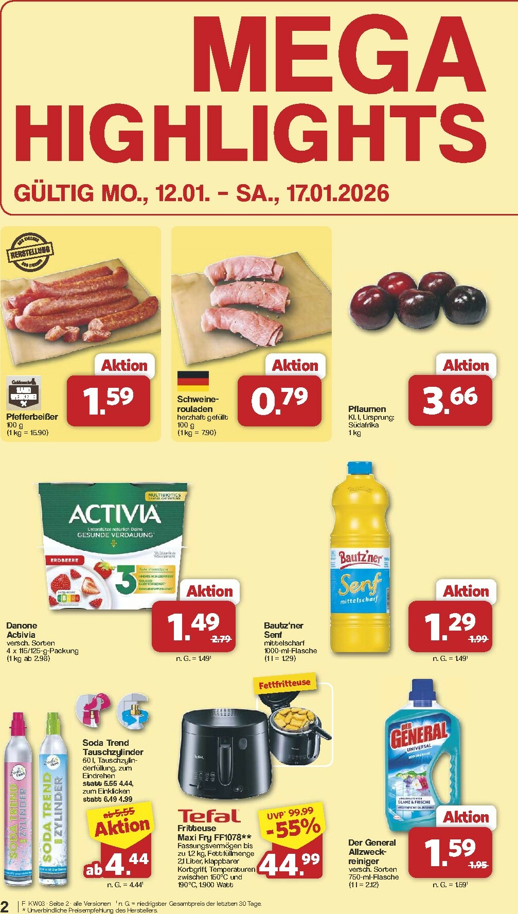 famila-nordwest - Famila Nordwest-Prospekt gültig vom 12.01. bis 17.01. - page: 2
