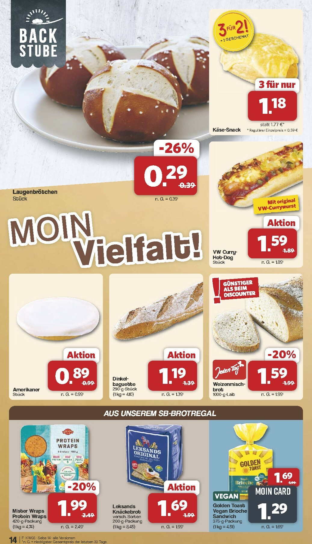 famila-nordwest - Famila Nordwest-Prospekt gültig vom 12.01. bis 17.01. - page: 14