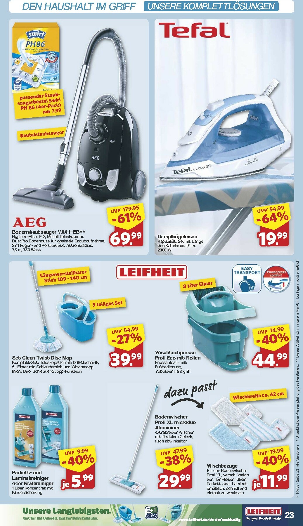 famila-nordwest - Famila Nordwest-Prospekt gültig vom 12.01. bis 17.01. - page: 23