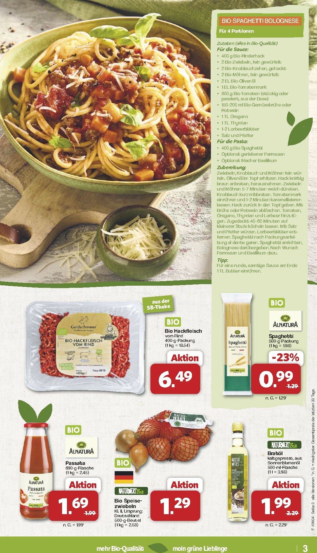 famila-nordwest - Famila Nordwest - Bio-Prospekt gültig vom 19.01. bis 24.01. - page: 3