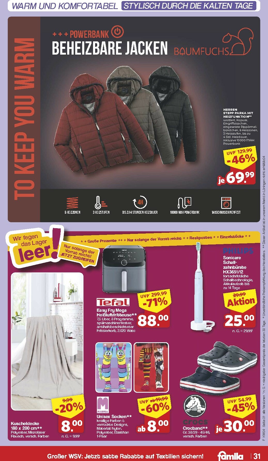 famila-nordwest - Famila Nordwest-Prospekt gültig vom 19.01. bis 24.01. - page: 31